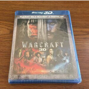 NEW SEALED 3D Warcraft (Blu-ray Disc 3D)